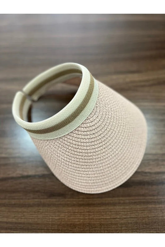 Butik Hasır Şapka Pembe